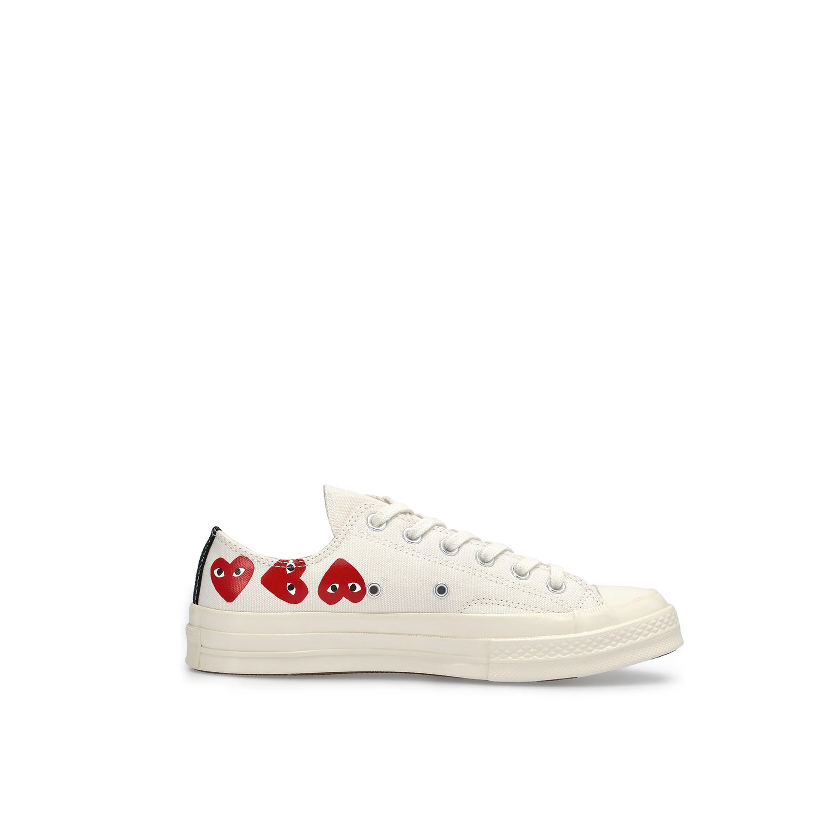 Converse CDG Play Multi Heart Chuck 70 Low Rilascio limitato