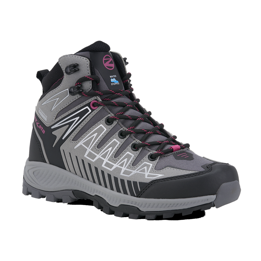 Trezeta THUNDER MID W'S WP GREY / FUCHSIA Italy