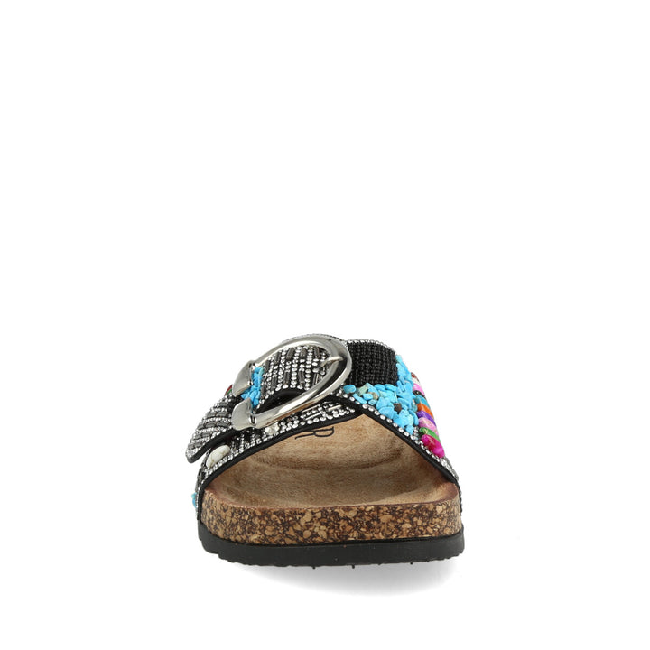 Uma Parker Sandali Ciabatta Black 11.01.24BLK Qualità Garantita