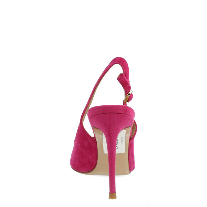 Uma Parker Chanel in Camoscio Fuxia Sconto