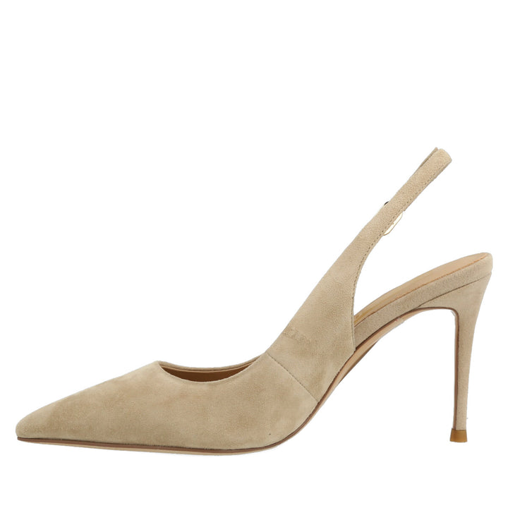 Uma Parker Chanel in Camoscio Beige Economico