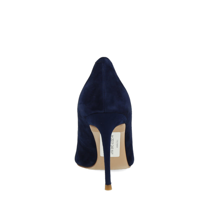 Uma Parker Decollete in Camoscio Blu Outlet