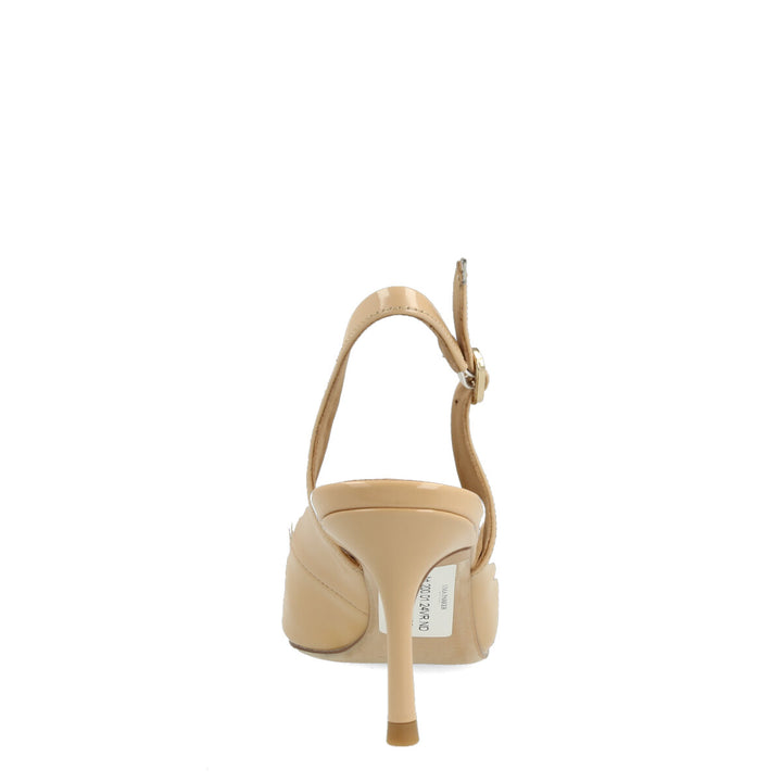 Uma Parker Chanel in Vernice Nude Vendita Economica