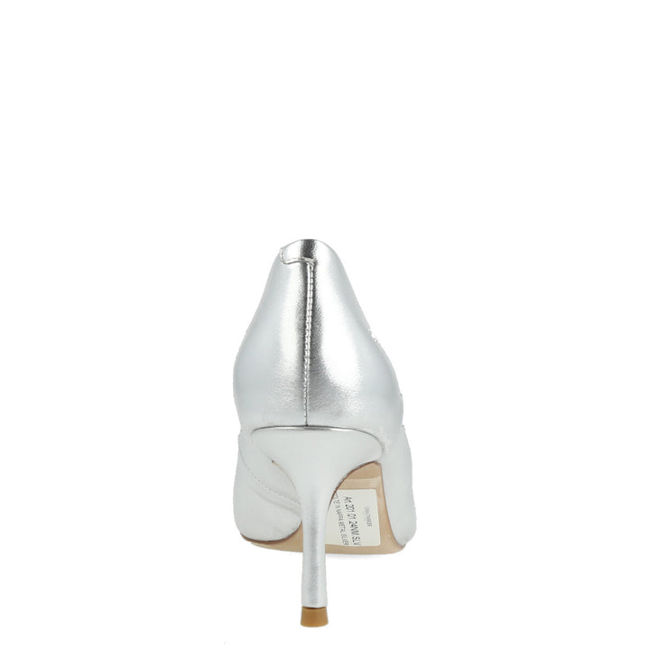 Uma Parker Decolleté in Nappa Metal Argento Latest stili