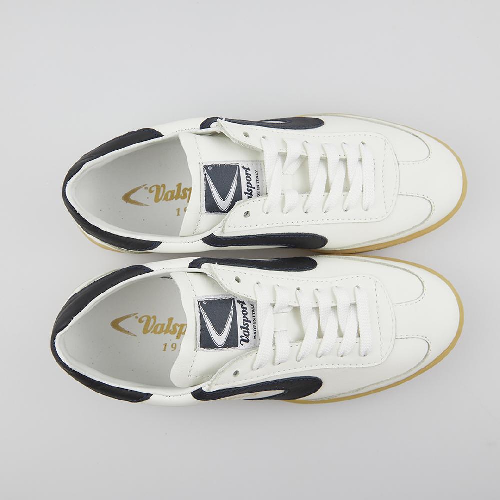 Valsport Olimpia Leather Bianco Nero Vendita Calda