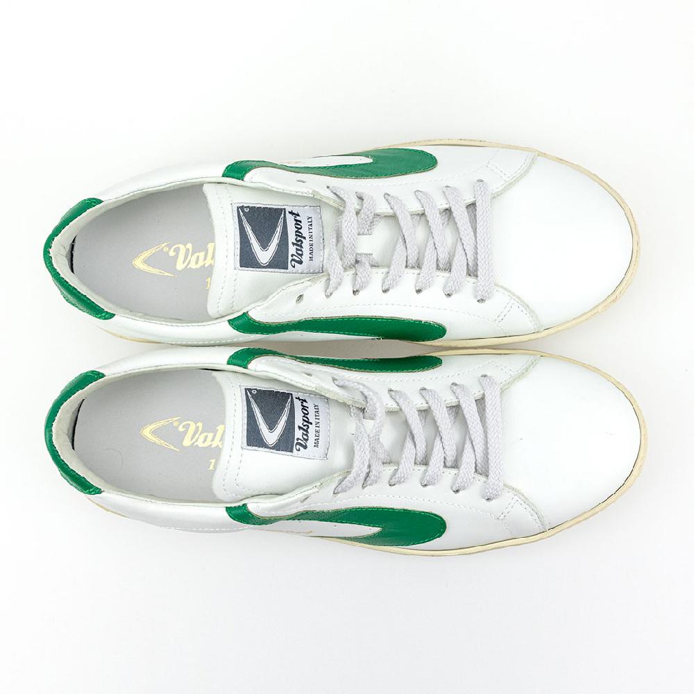 Valsport Tournament Classic Leather Bianco Verde Affare Del Giorno