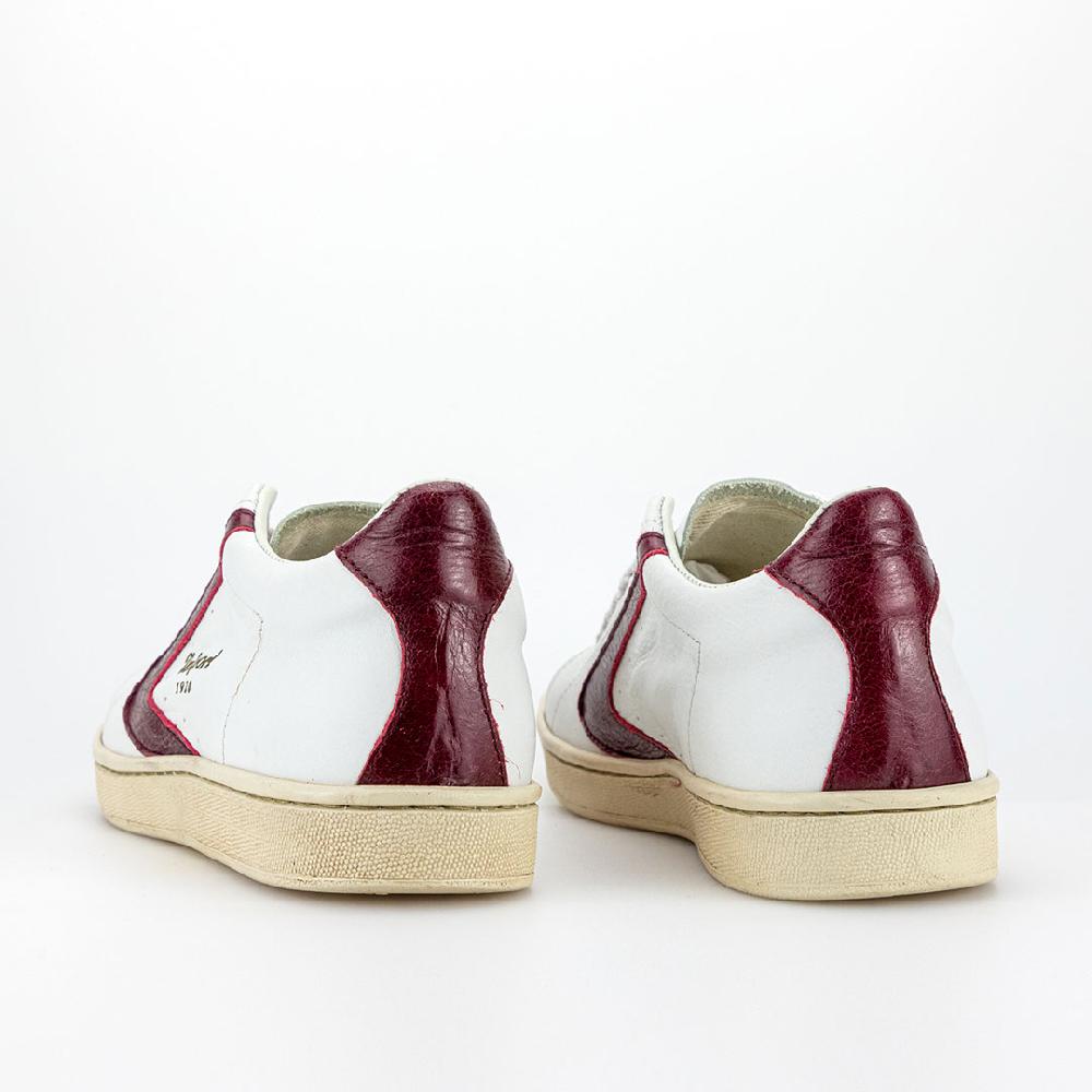 Valsport Tournament Classic Leather Bianco Bordeaux Prezzo Ridotto