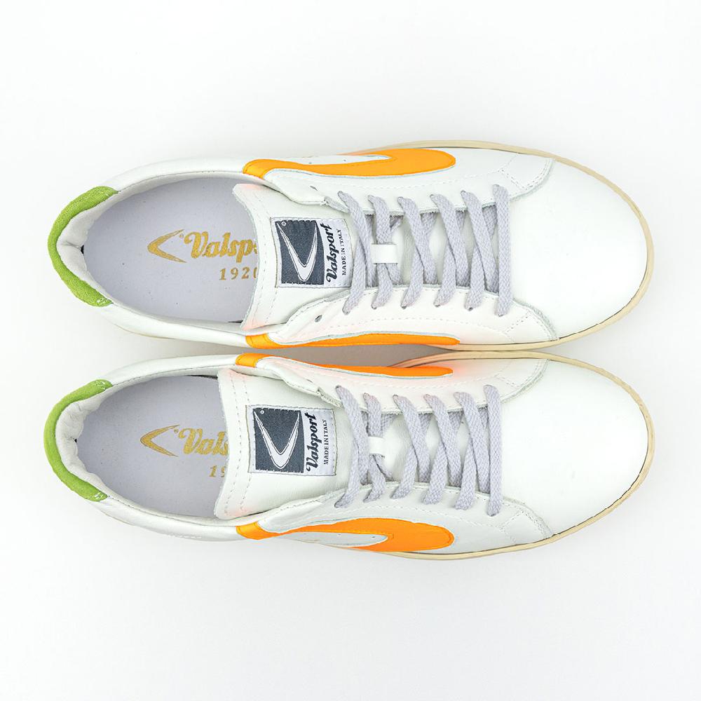 Valsport Tournament Mix Leather Bianco Fluo Arancio Verde Outlet