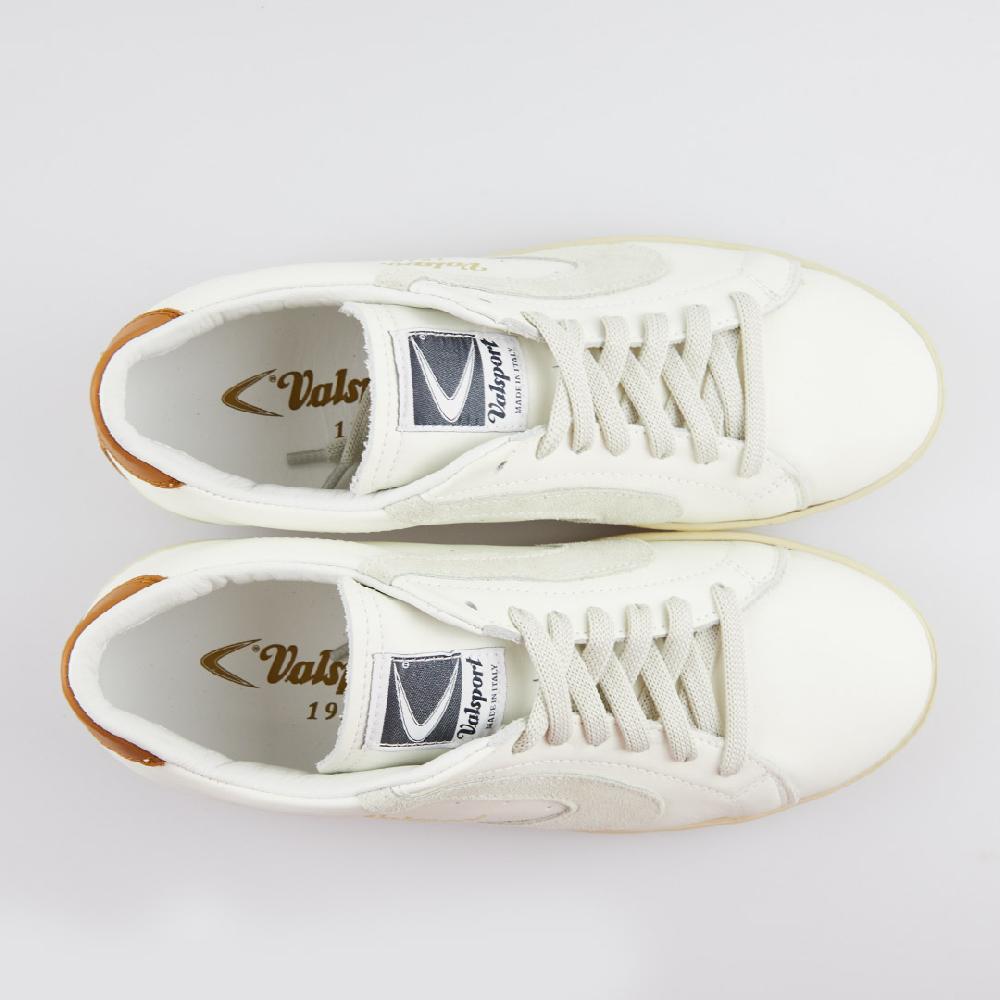 Valsport Tournament Mix Leather Suede Bianco Panna Cognac Offerte