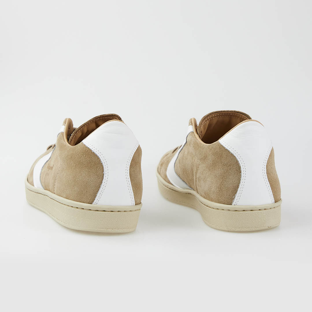 Valsport Tournament Suede Fod. Vitello Cappuccino Bianco Italia
