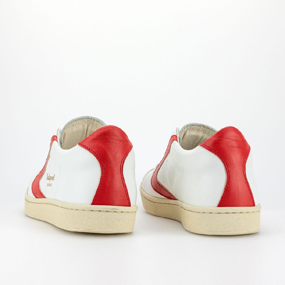 Valsport Tournament Classic Leather Bianco Rosso Prezzo Ridotto