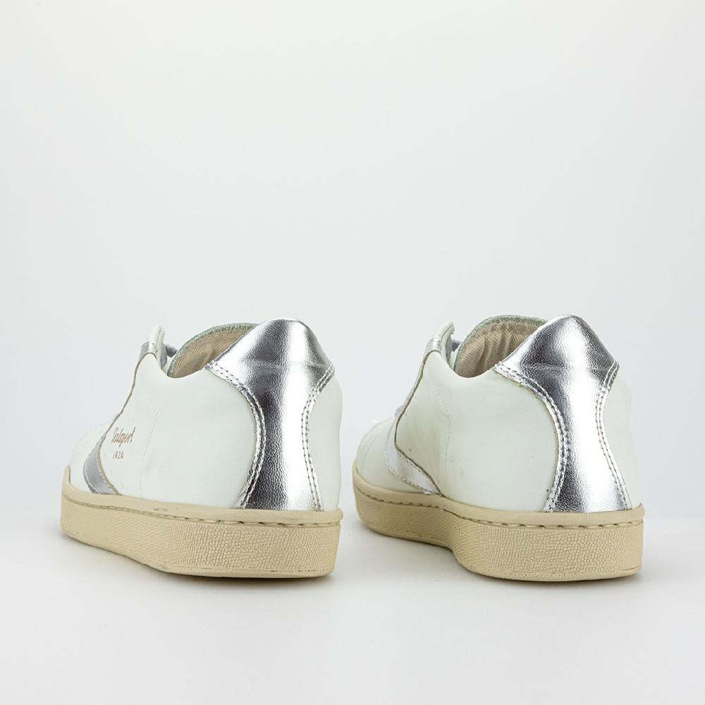 Valsport Tournament Classic Metal Leather Bianco Argento Laminato Sconto