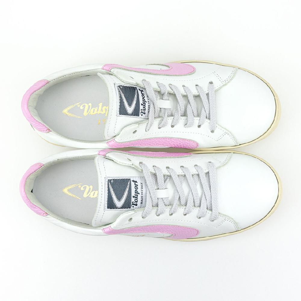 Valsport Tournament Classic Leather Bianco Rosa Offerta
