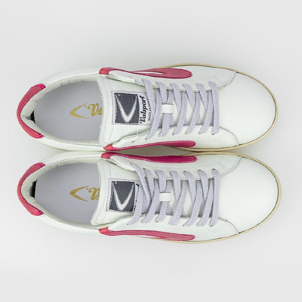 Valsport Tournament Classic Leather Bianco Magenta Offerta temporanea