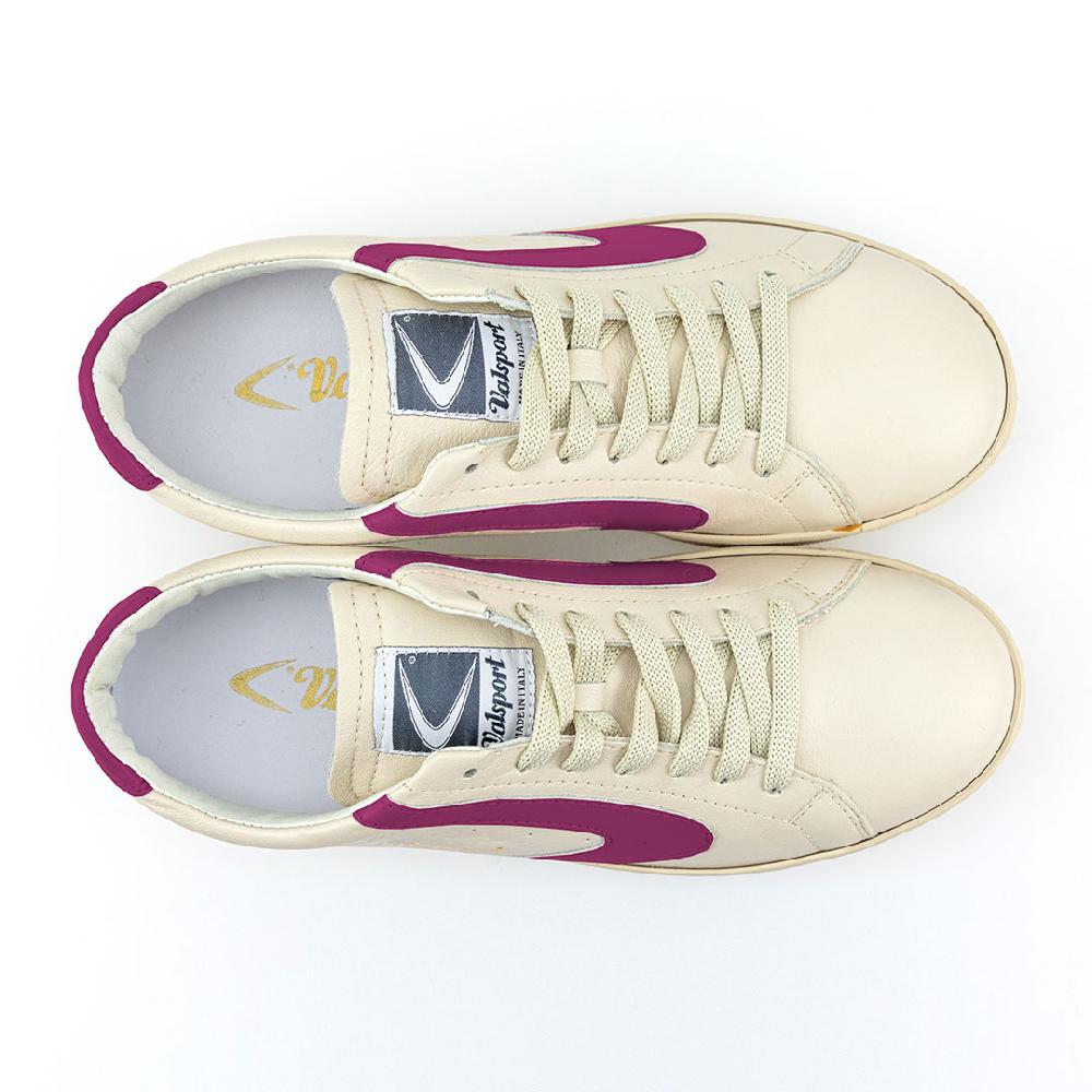 Valsport Tournament Classic Leather Crema Magenta I Più Venduti