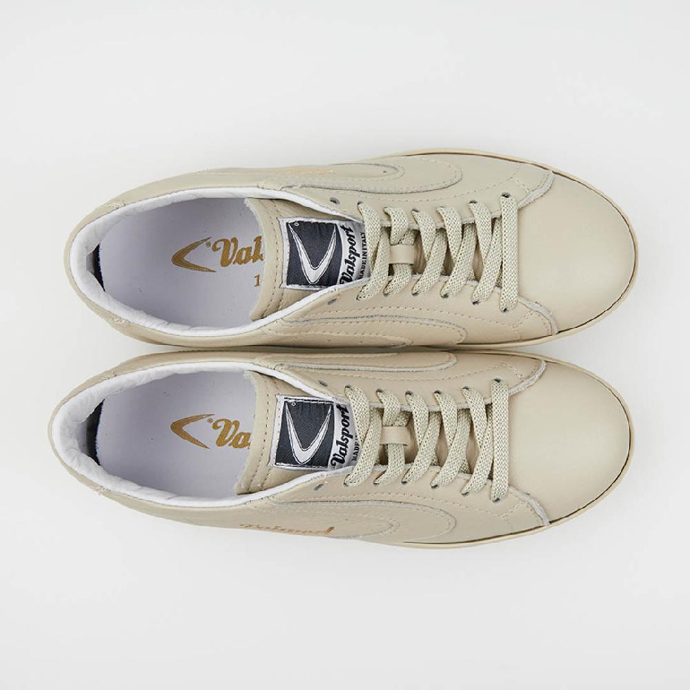 Valsport Tournament Classic Leather Crema Crema Offerte speciali