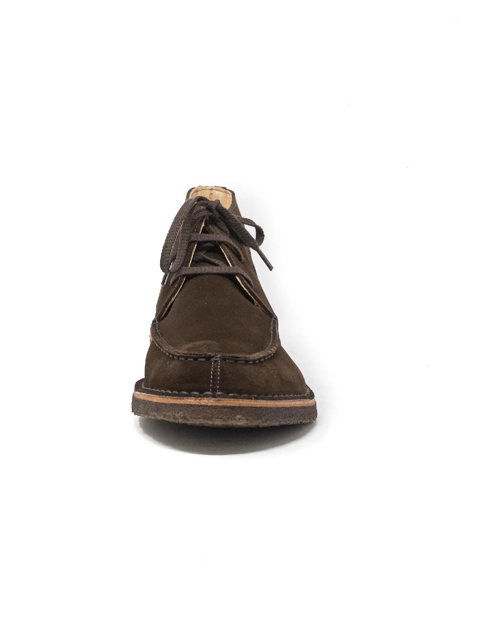 Wally Walker moc-toe Astorflex in pelle scamosciata Deukeflex Dark Chestnut Moda