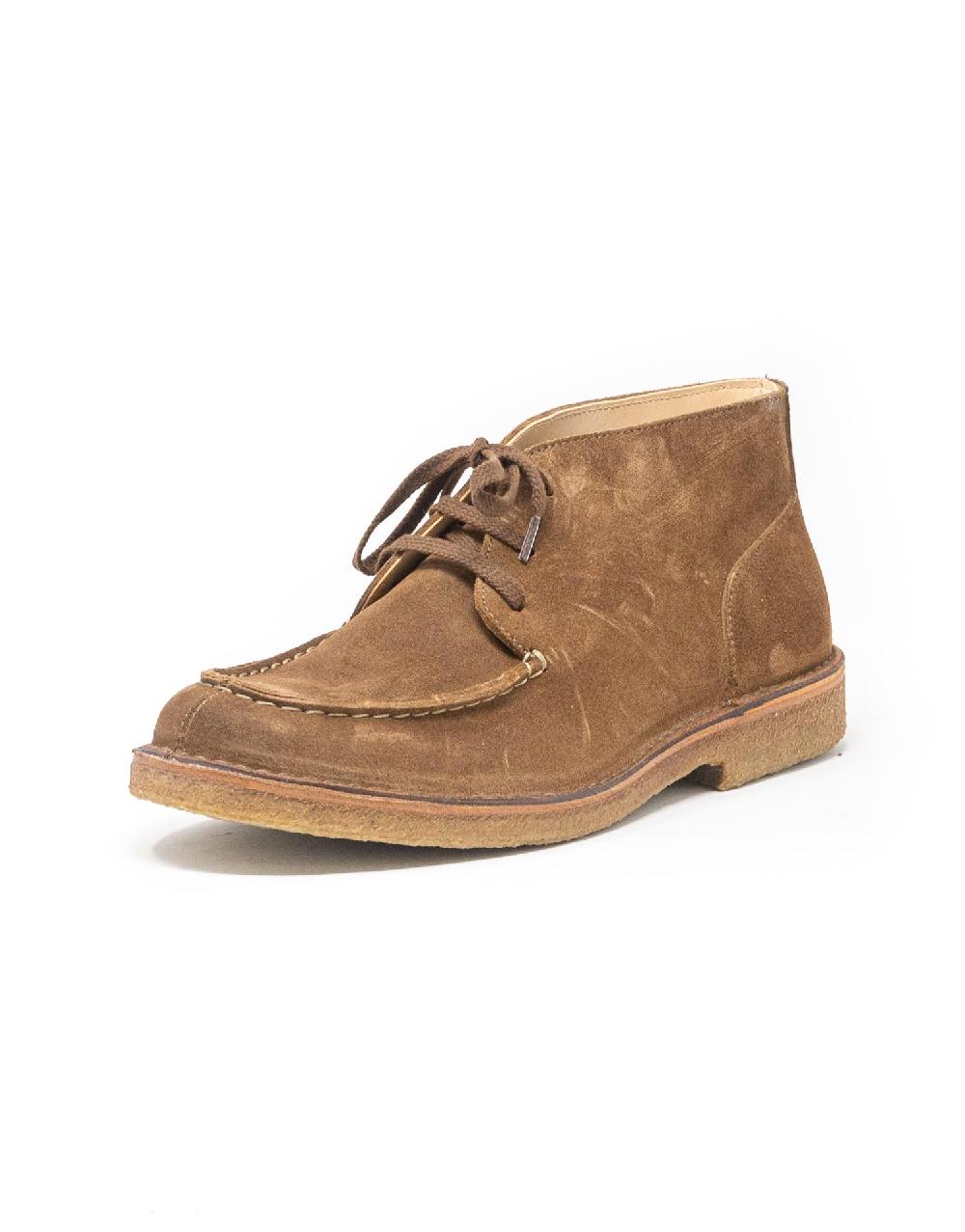 Wally Walker moc-toe Astorflex in pelle scamosciata Deukeflex Dark Khaki 2025