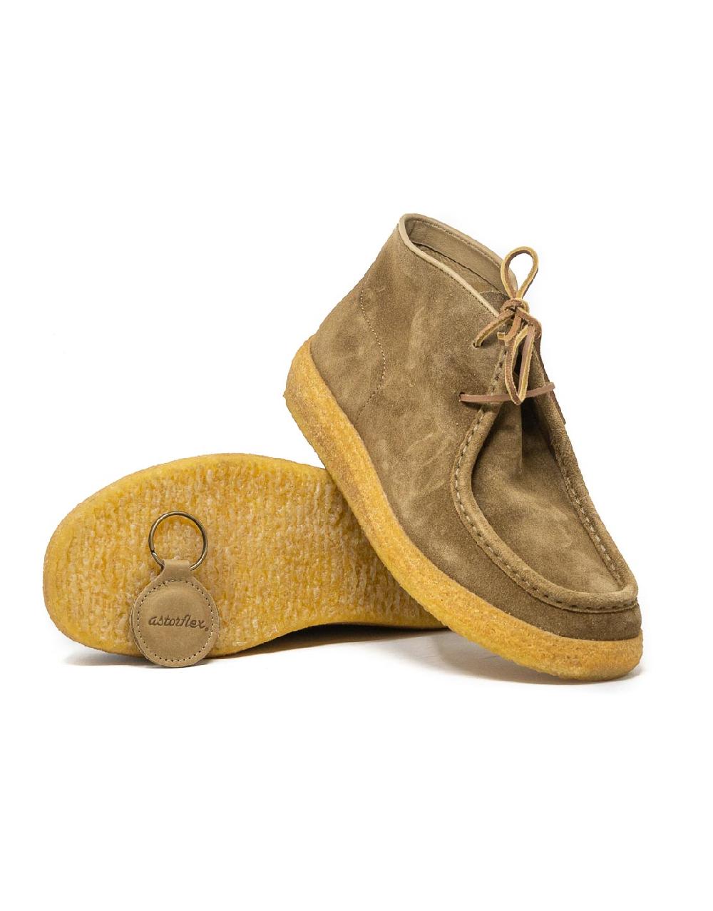 Wally Walker Astorflex – scarpa alta in pelle rovesciata Rampiflex militare Italy