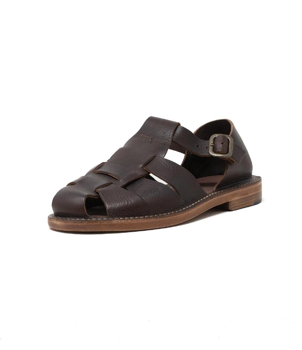 Wally Walker Astorflex – sandalo uomo in pelle Monkflex caffè 2025