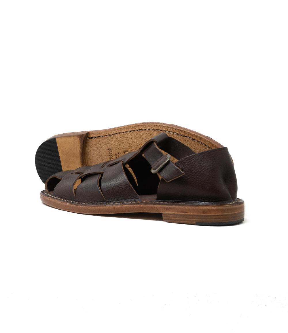 Wally Walker Astorflex – sandalo uomo in pelle Monkflex caffè 2025