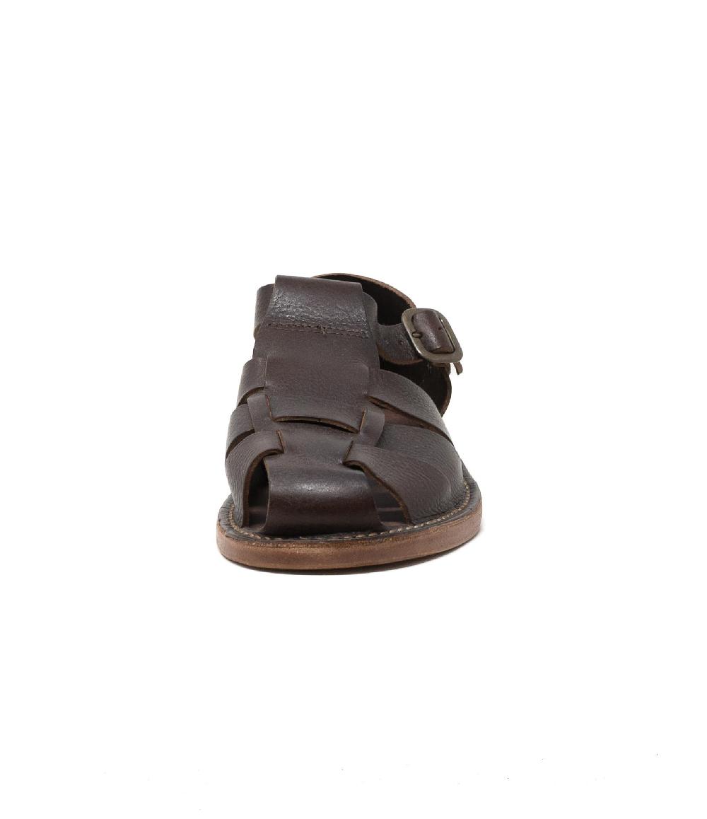 Wally Walker Astorflex – sandalo uomo in pelle Monkflex caffè 2025