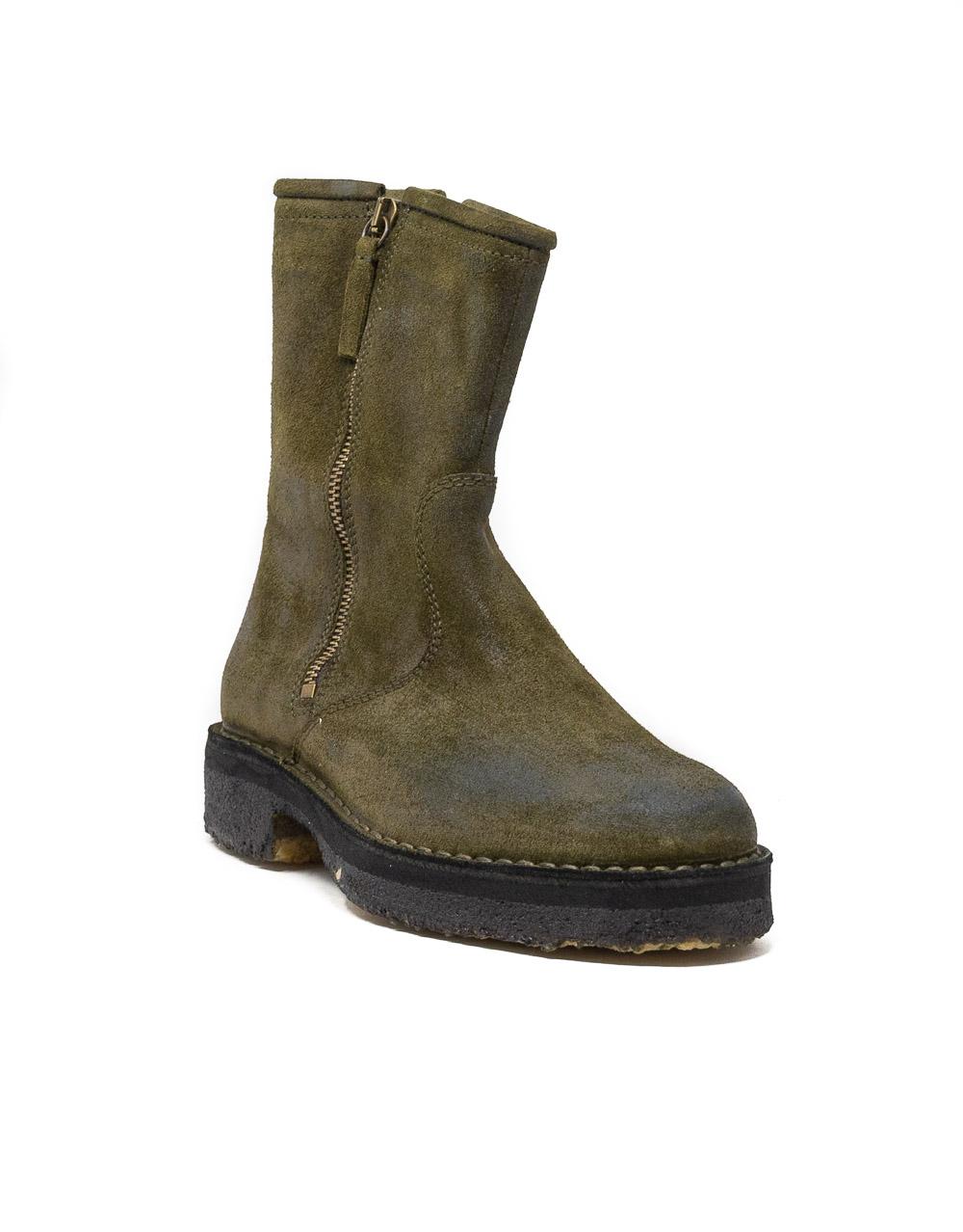 Wally Walker Astorflex – stivale donna camoscio trattamento vintage Janetflex birch Sottocosto