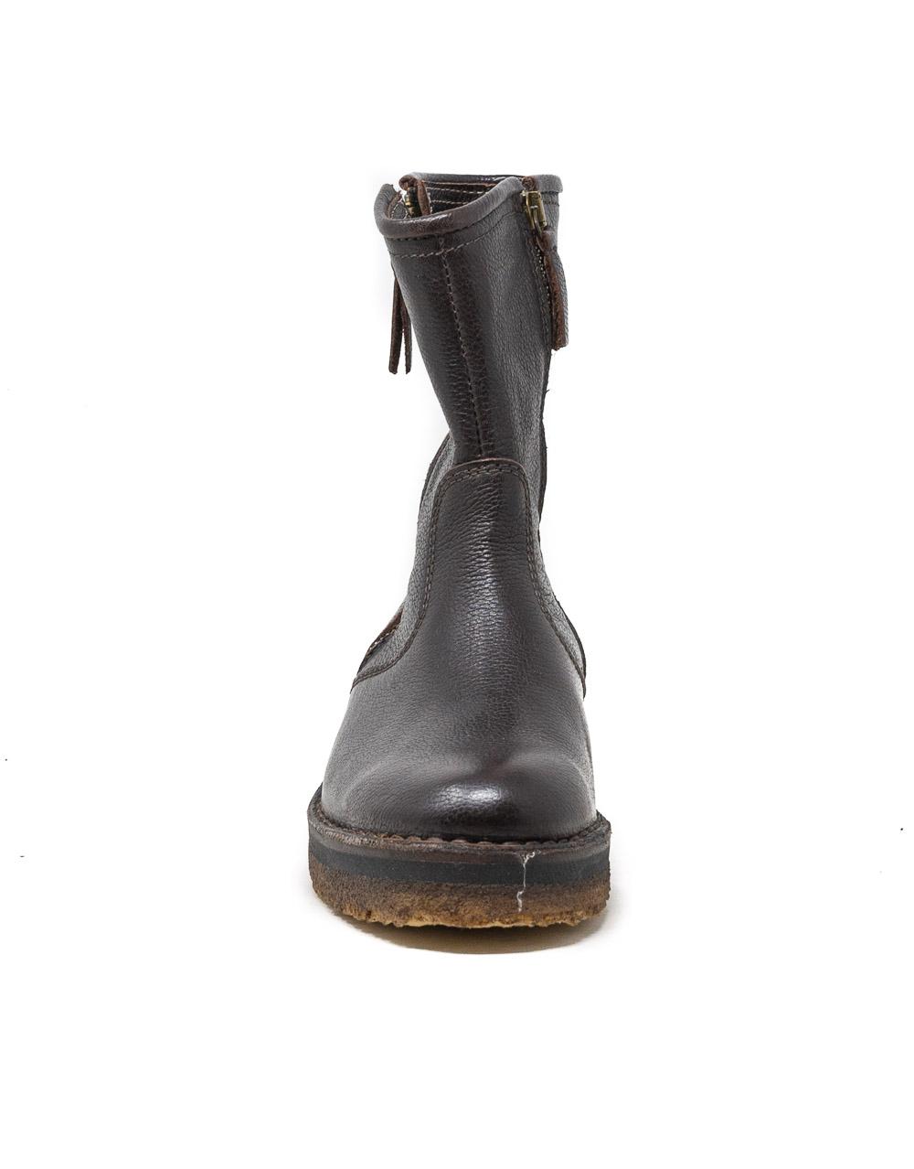 Wally Walker Astorflex – stivaletto donna doppia zip in pelle Zipflex ebano Presa