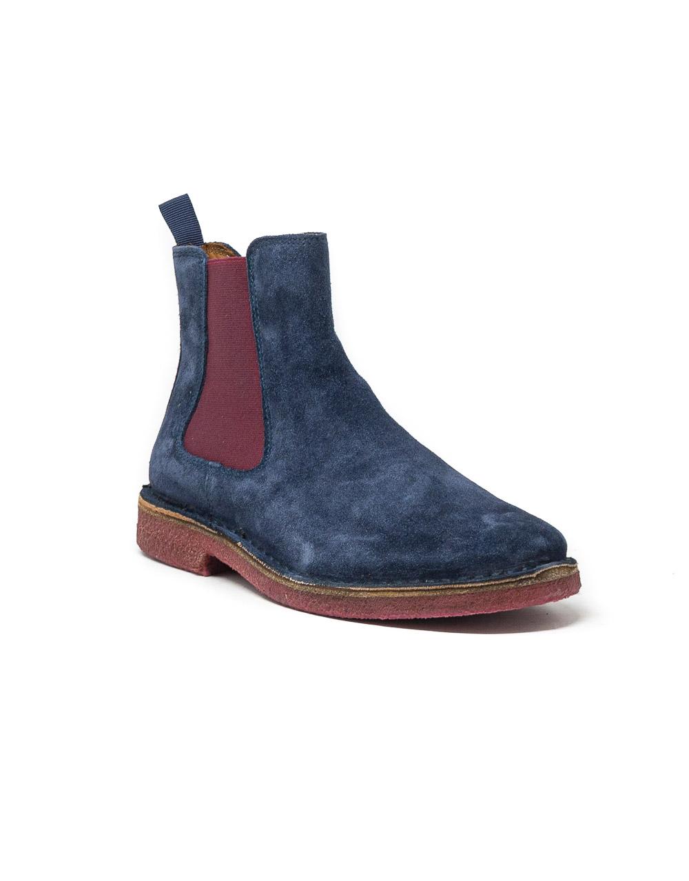Wally Walker Wally Walker – stivaletto donna chelsea scamosciato Sandro D 005 Dark Navy Sconto