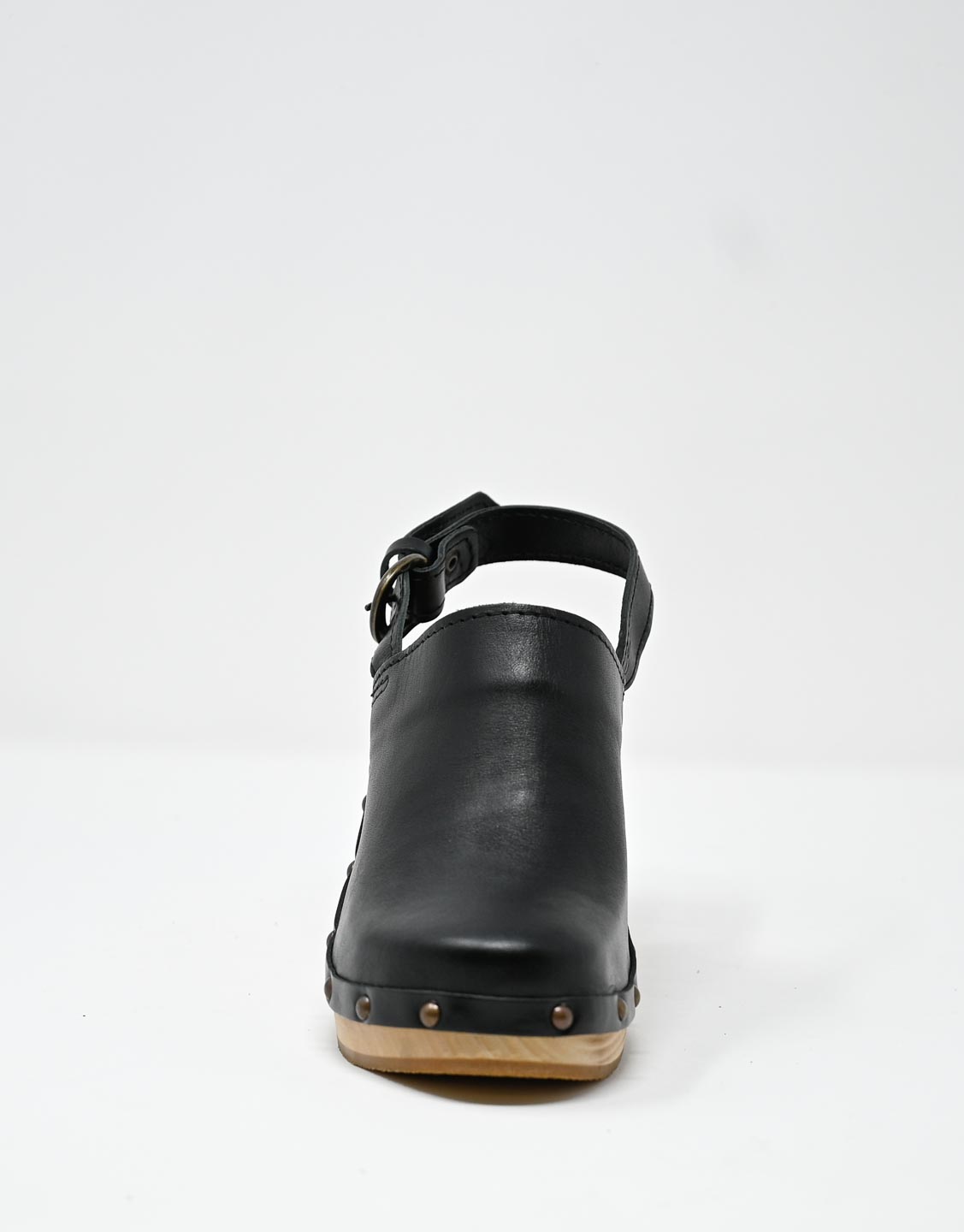 Wally Walker zoccolo in pelle nero Olandflex by astorflex Fornitura limitata