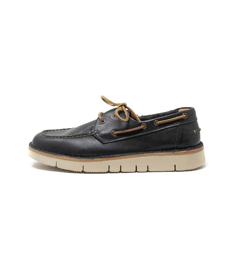 Wally Walker Astorflex – mocassino da barca in pelle Boatflex nero Negozio