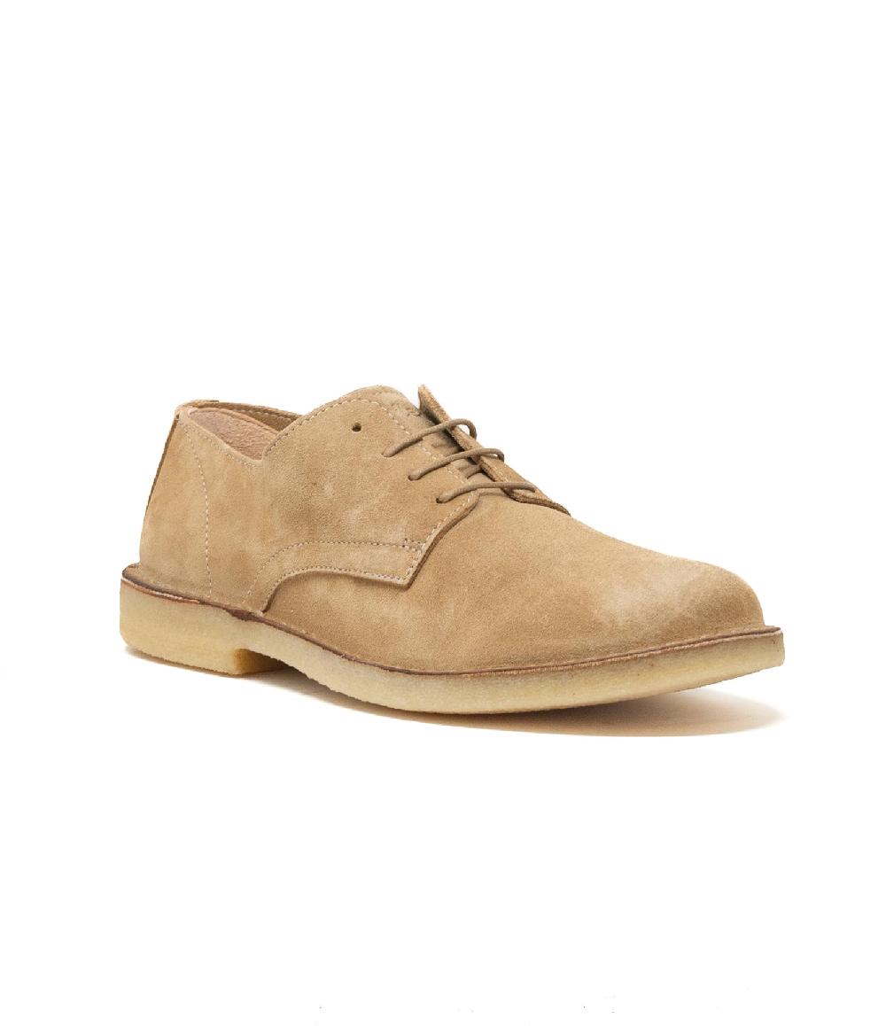 Wally Walker Astorflex – derby uomo in pelle scamosciata Coastflex cammello Moda