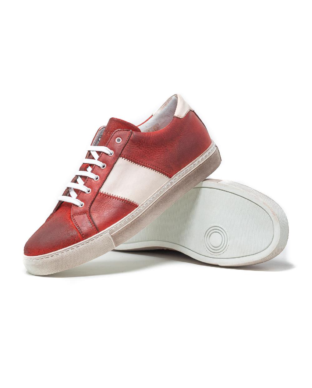 Wally Walker Wally Walker – sneaker in pelle Royale rosso Nuovo