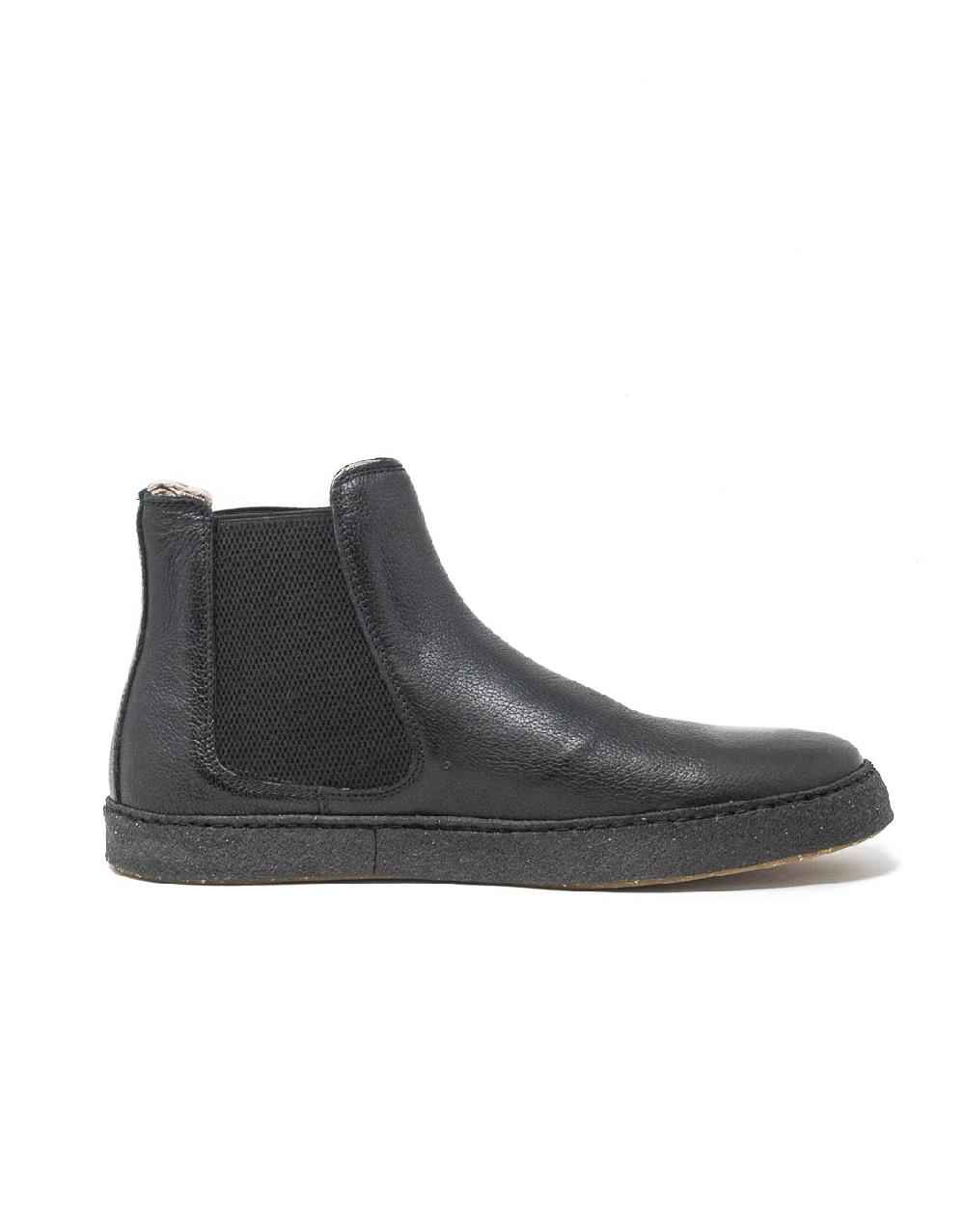 Wally Walker Astorflex – chelsea boot uomo in pelle Rolflex nero Acquista Ora