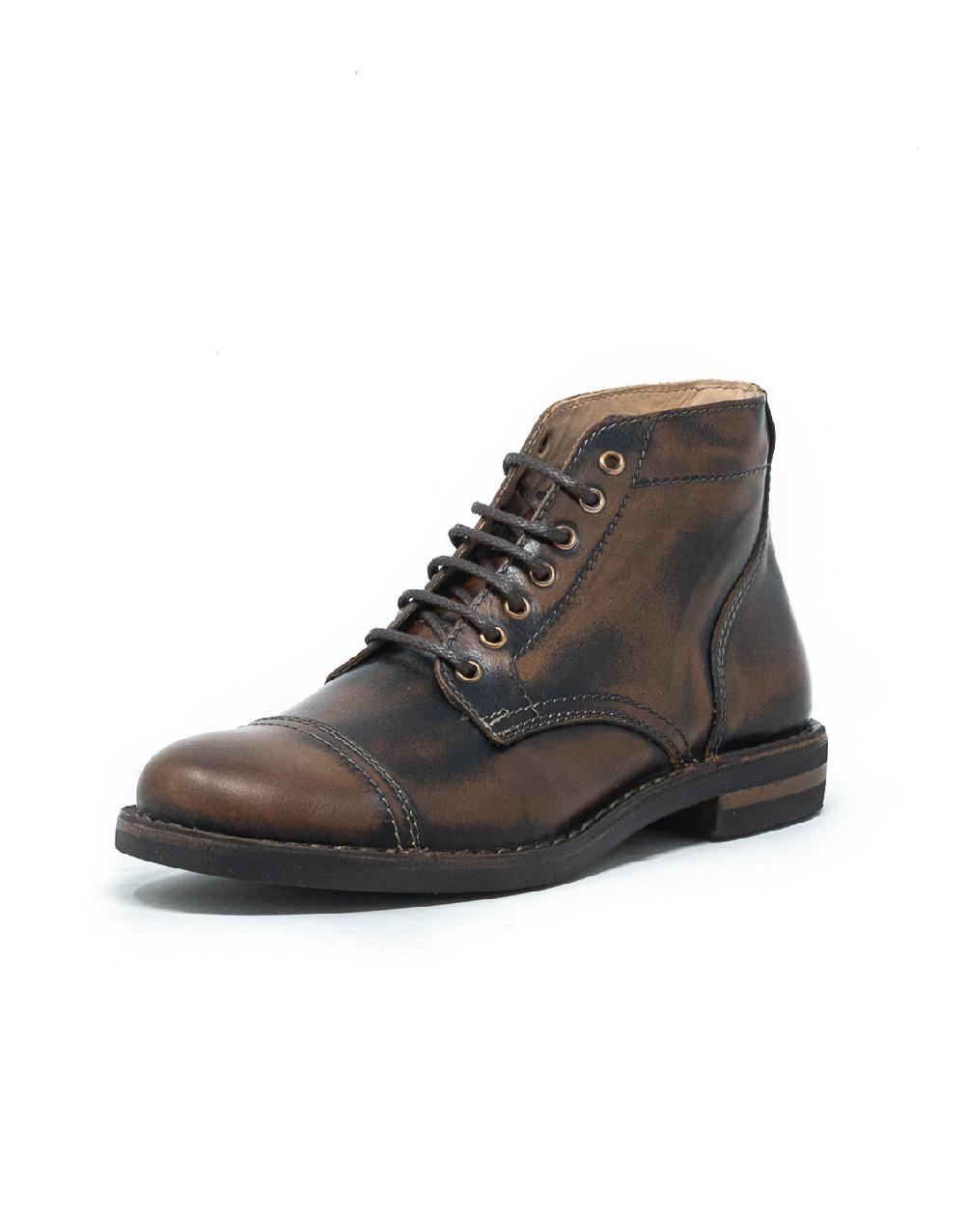 Wally Walker Astorflex – stivale uomo in pelle Aldflex ruggine Vendita Calda