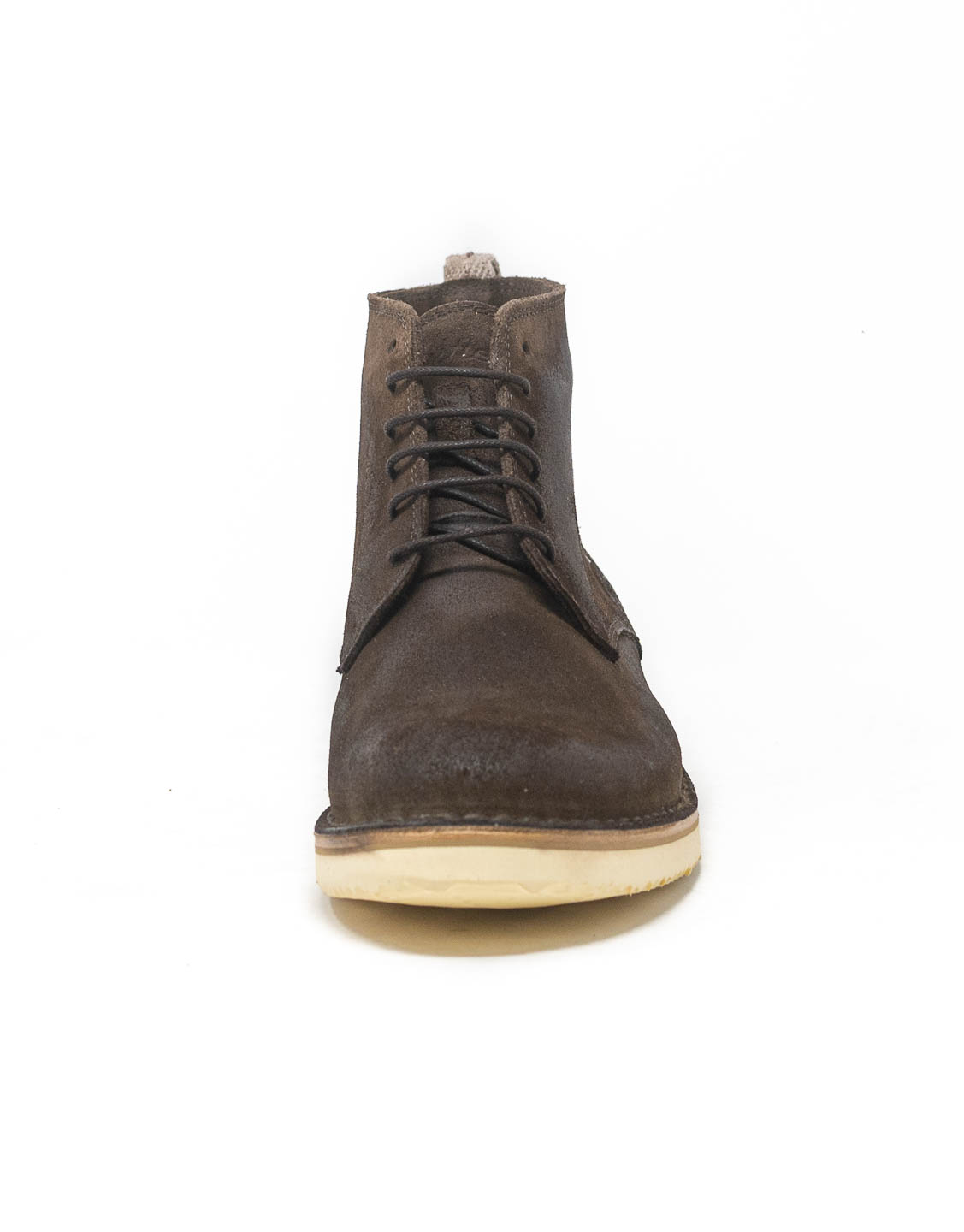 Wally Walker Astorflex – stivale uomo in pelle scamosciata Midflex Dark Chestnut Nuova