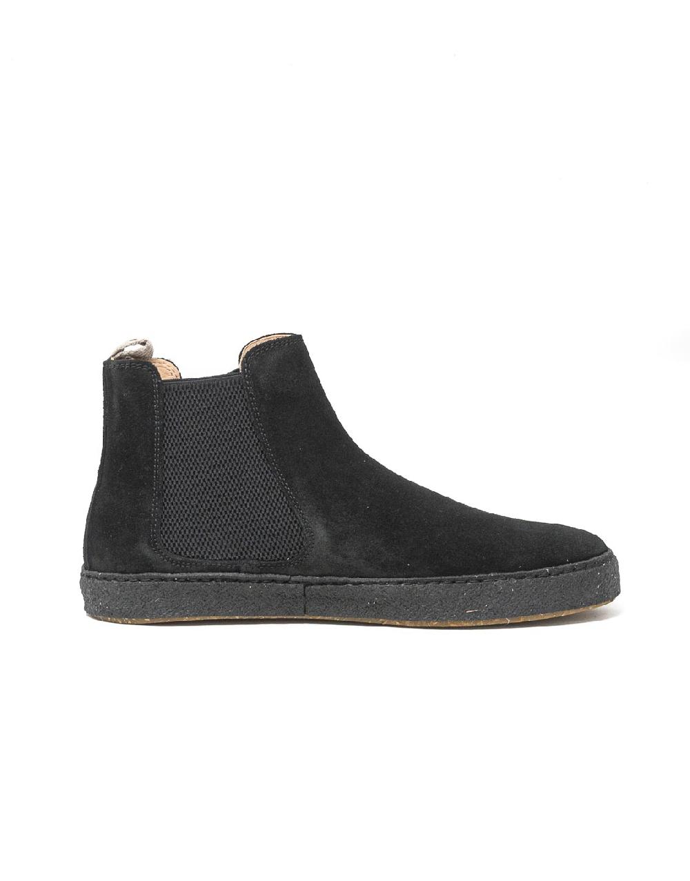 Wally Walker Astorflex – chelsea boot uomo scamosciato Rolflex nero Moda