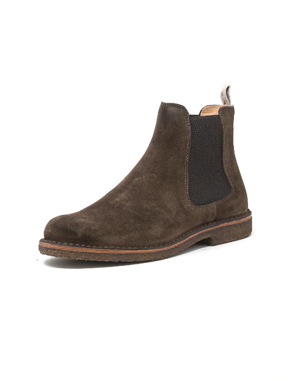 Wally Walker Astorflex – stivale chelsea scamosciato Bitflex Dark Chestnut Duty-free