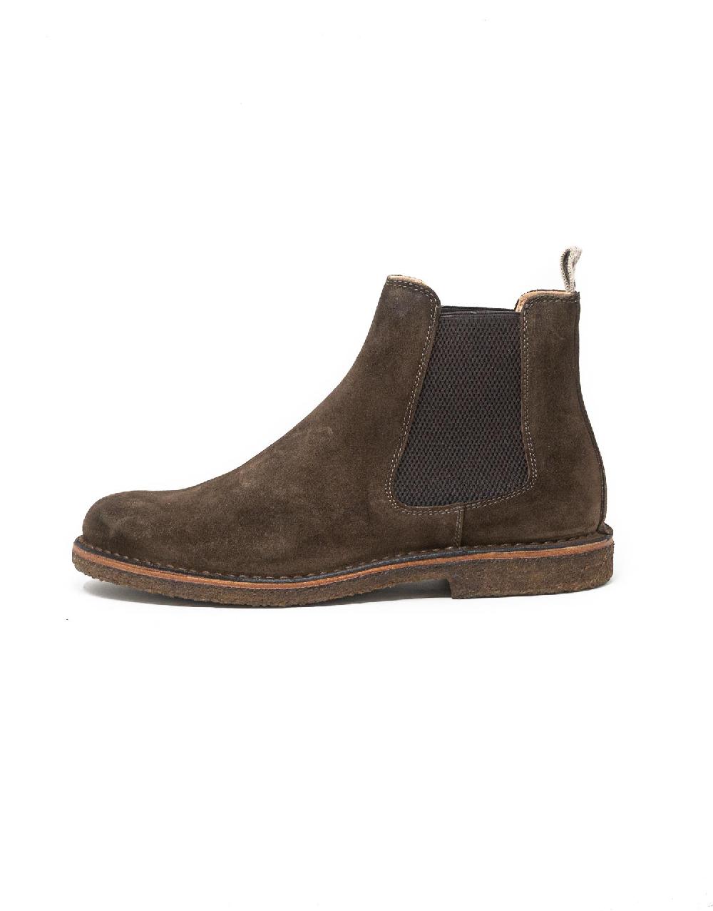 Wally Walker Astorflex – stivale chelsea scamosciato Bitflex Dark Chestnut Duty-free