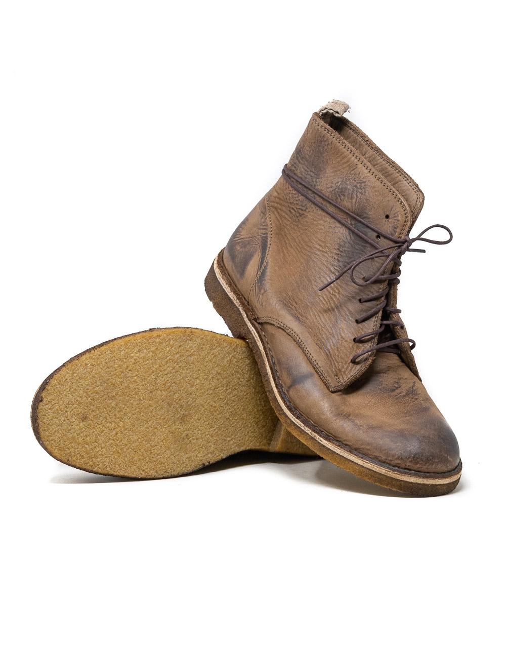 Wally Walker Astorflex – stivale uomo in pelle trattamento vintage Bootflex 1124 Ebano In Linea