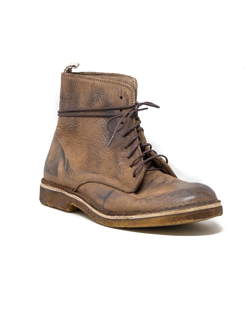 Wally Walker Astorflex – stivale uomo in pelle trattamento vintage Bootflex 1124 Ebano In Linea