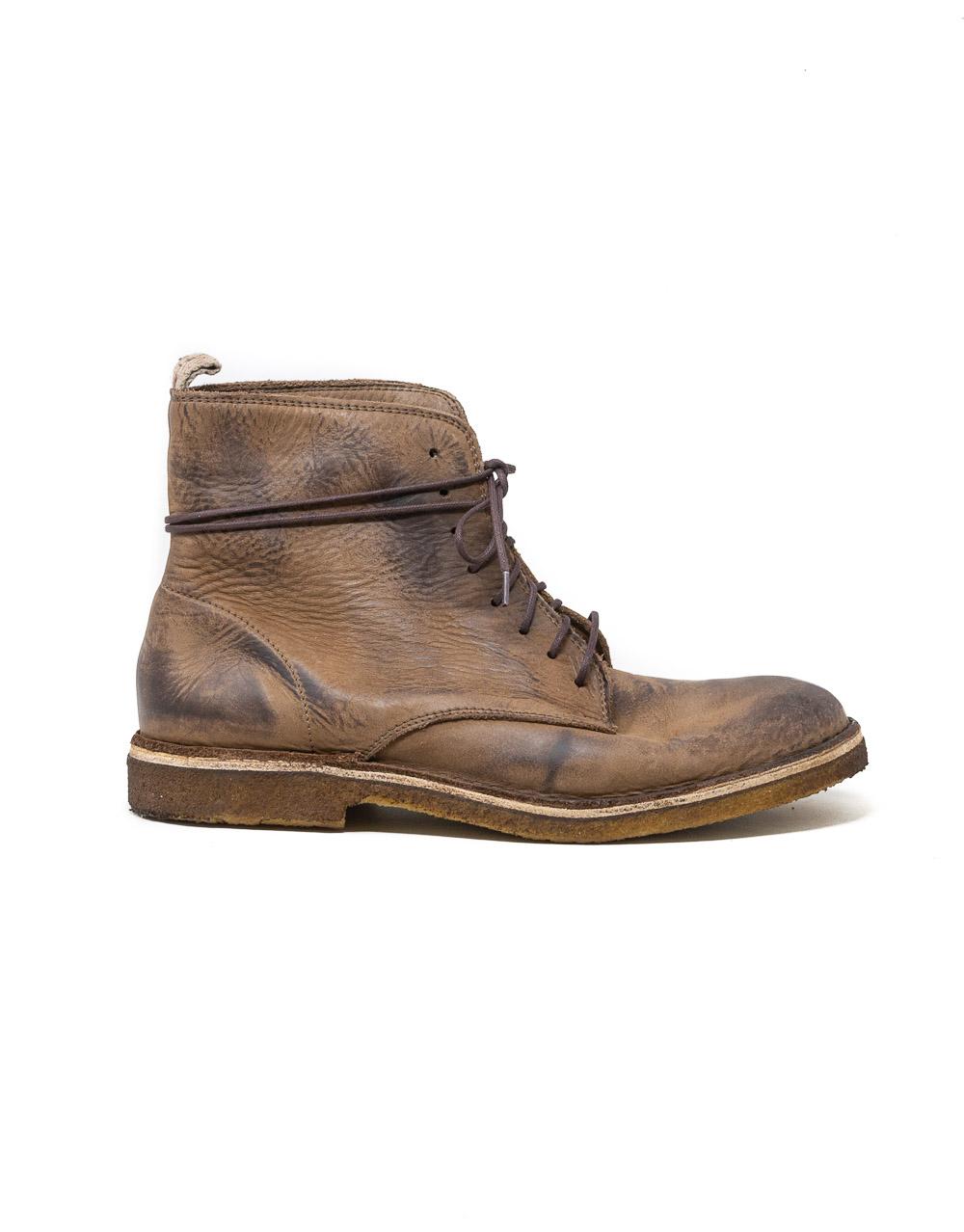 Wally Walker Astorflex – stivale uomo in pelle trattamento vintage Bootflex 1124 Ebano In Linea
