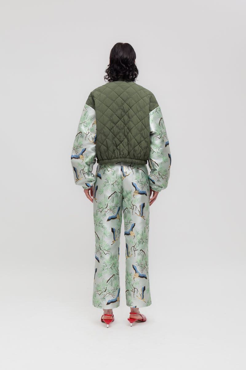 Weili zheng Bomber heritage con maniche a contrasto Promozione