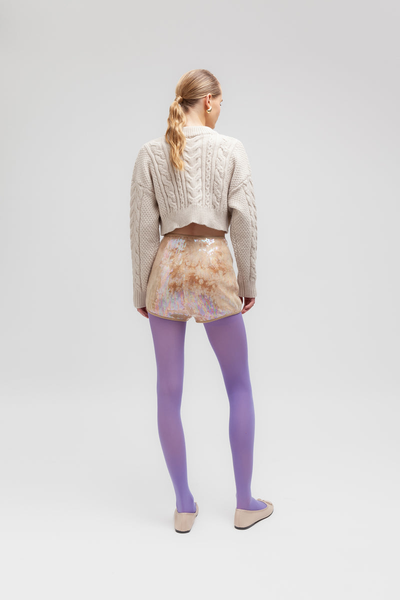 Weili zheng Culotte in paillettes Qualità Garantita