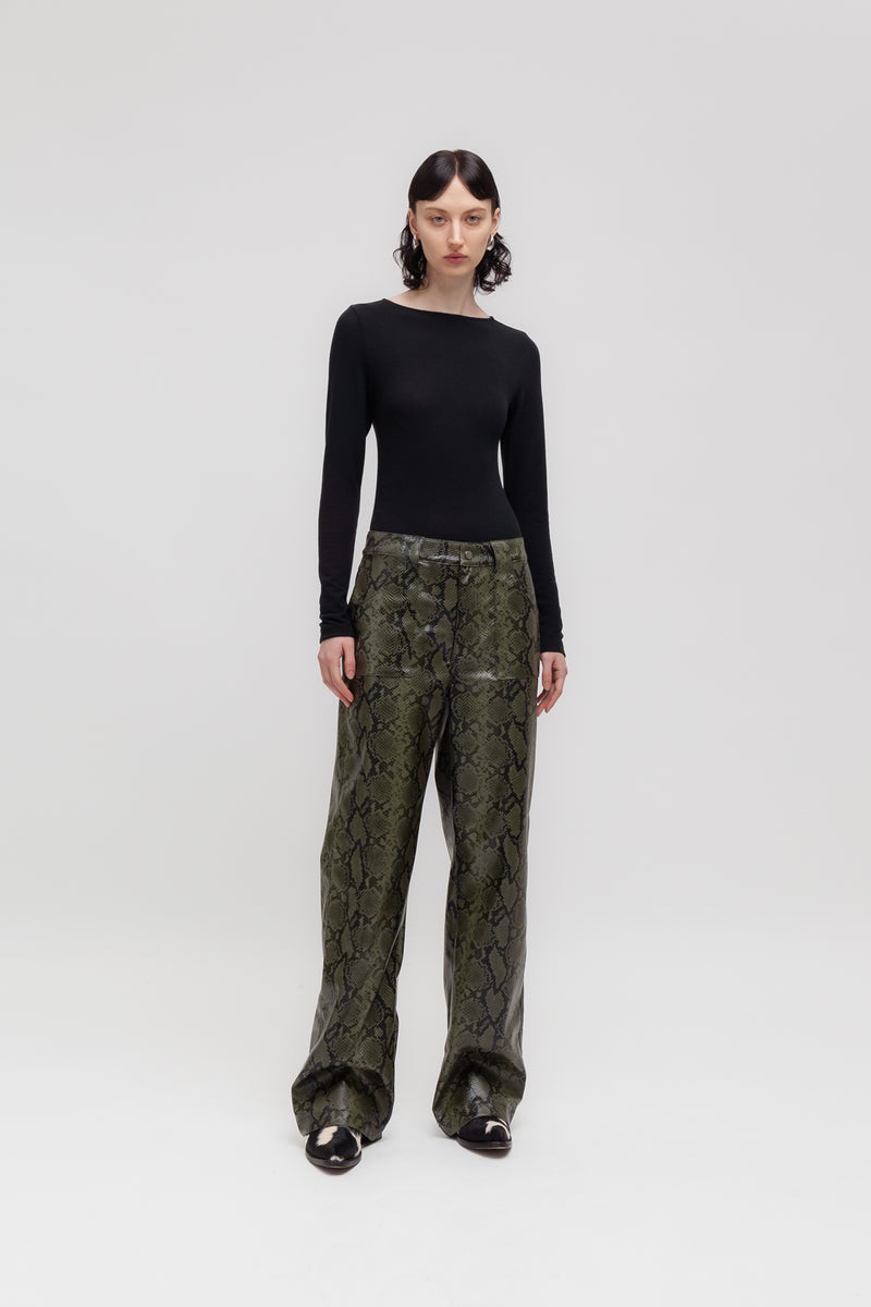 Weili zheng Body con scollo a barca Online