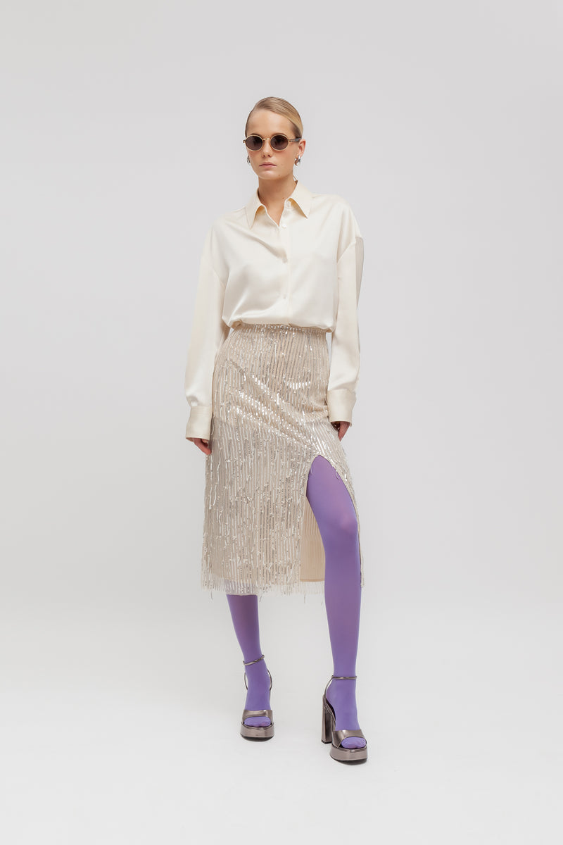 Weili zheng Camicia in satin Outlet