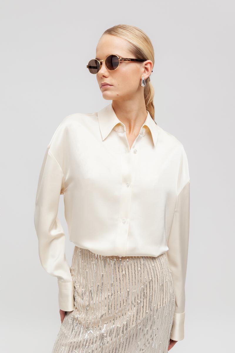 Weili zheng Camicia in satin Outlet