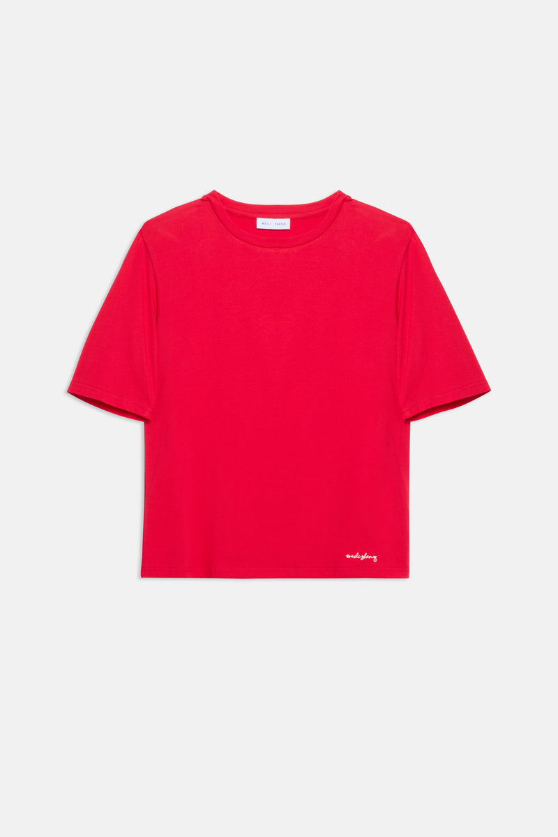 Weili zheng T-shirt con spalline Offerta speciale