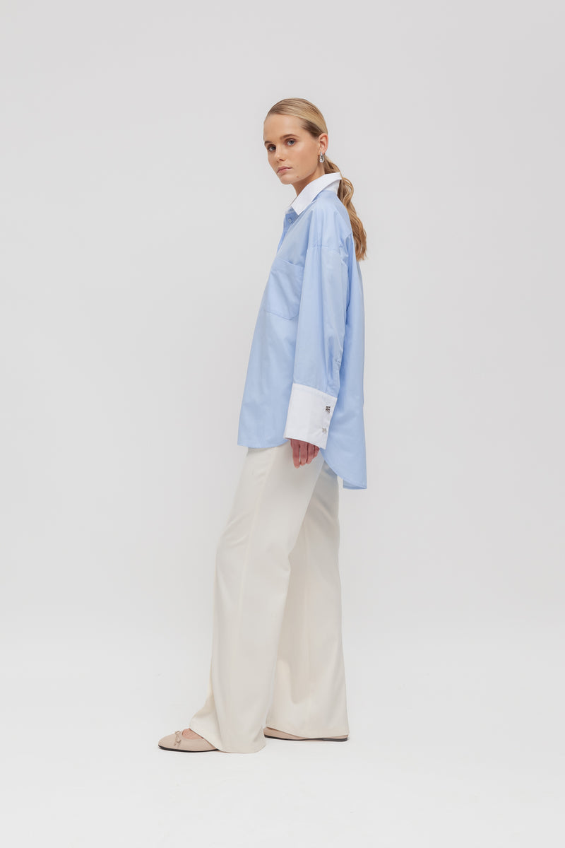 Weili zheng Camicia con maxi polsini Offerta esclusiva