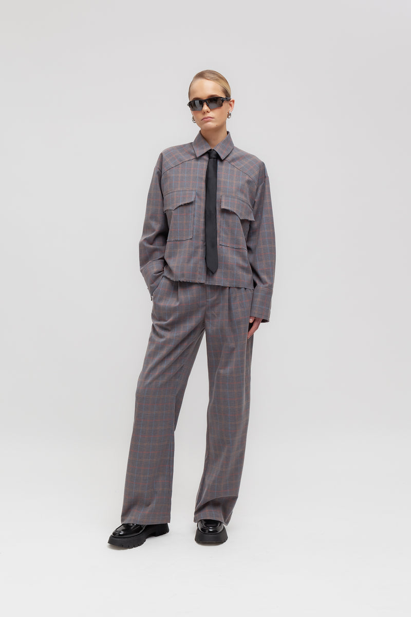 Weili zheng Camicia in principe di galles Black Friday